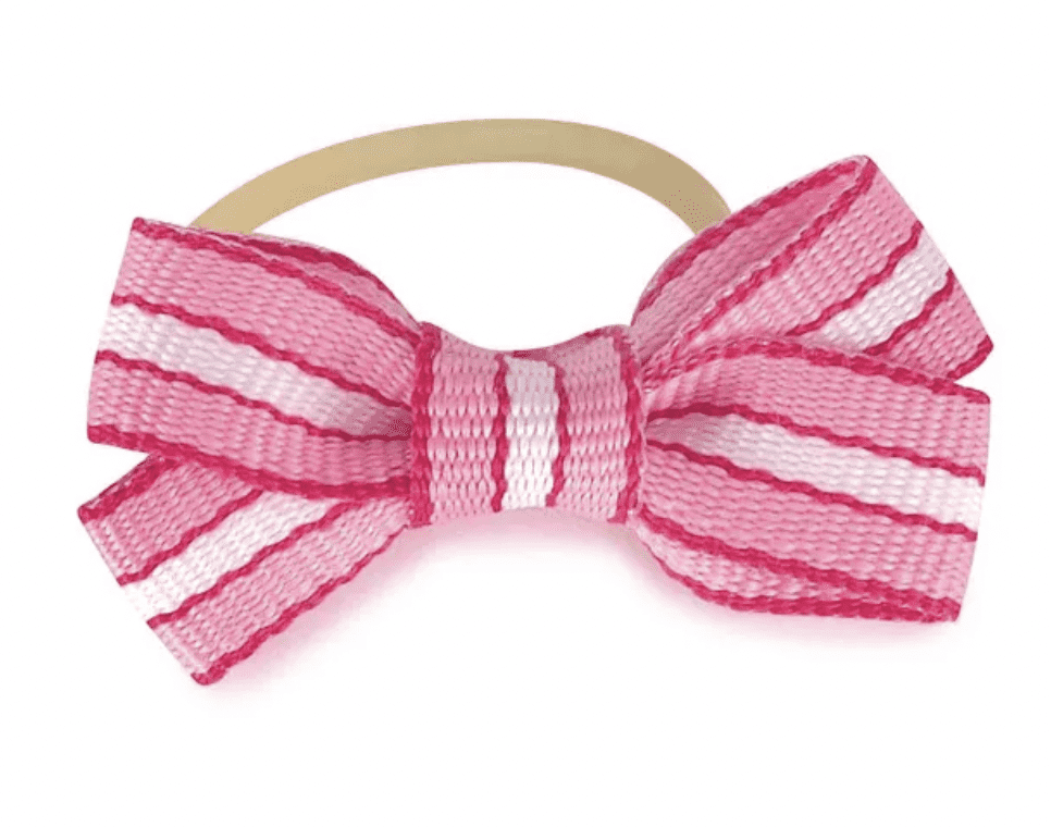 Pretty in Pink Dog hair Bow.