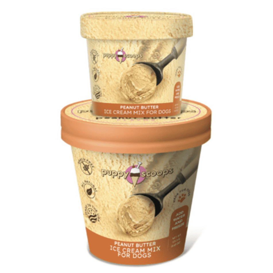 Peanut butter ice cream for dogs hot sale