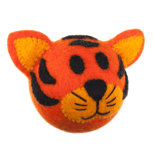 Wooly Wonkz Safari Toy Tiger.
