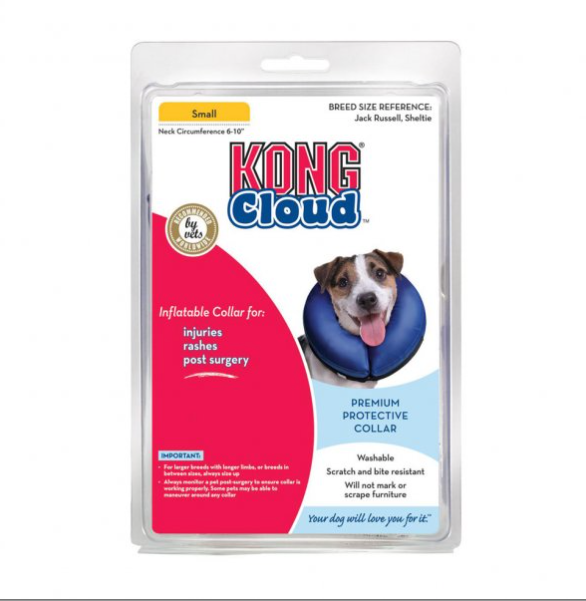 KONG® Cloud™ Dog Collar Blue.