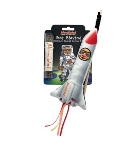 Meowijuana Get Blasted Refillable Rocket with Wand.