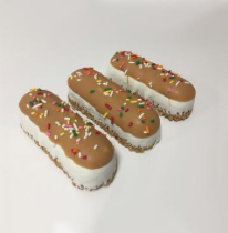 Long Johns, Peanut Butter & Sprinkles.