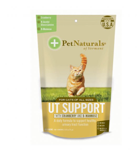 Pet Naturals of Vermont® Urinary Tract Support Cat Chews 60 Count.