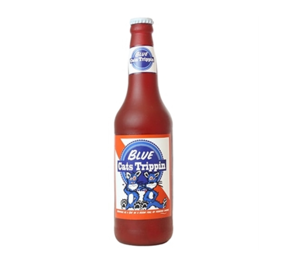 Silly Squeakers® Beer Bottle - Blue Cats Trippin.
