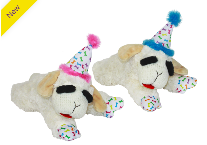 Lamb Chop® with Birthday Hat.