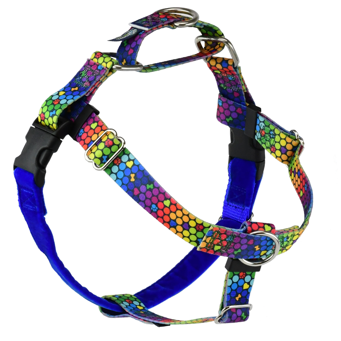 Earthstyle ROY G BIV Freedom No-Pull Dog Harness.