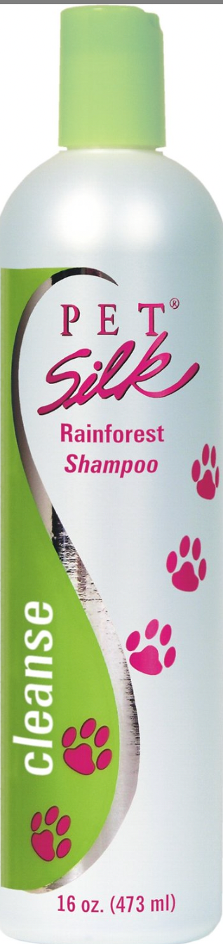 Pet Silk Rain forest Shampoo 16oz.