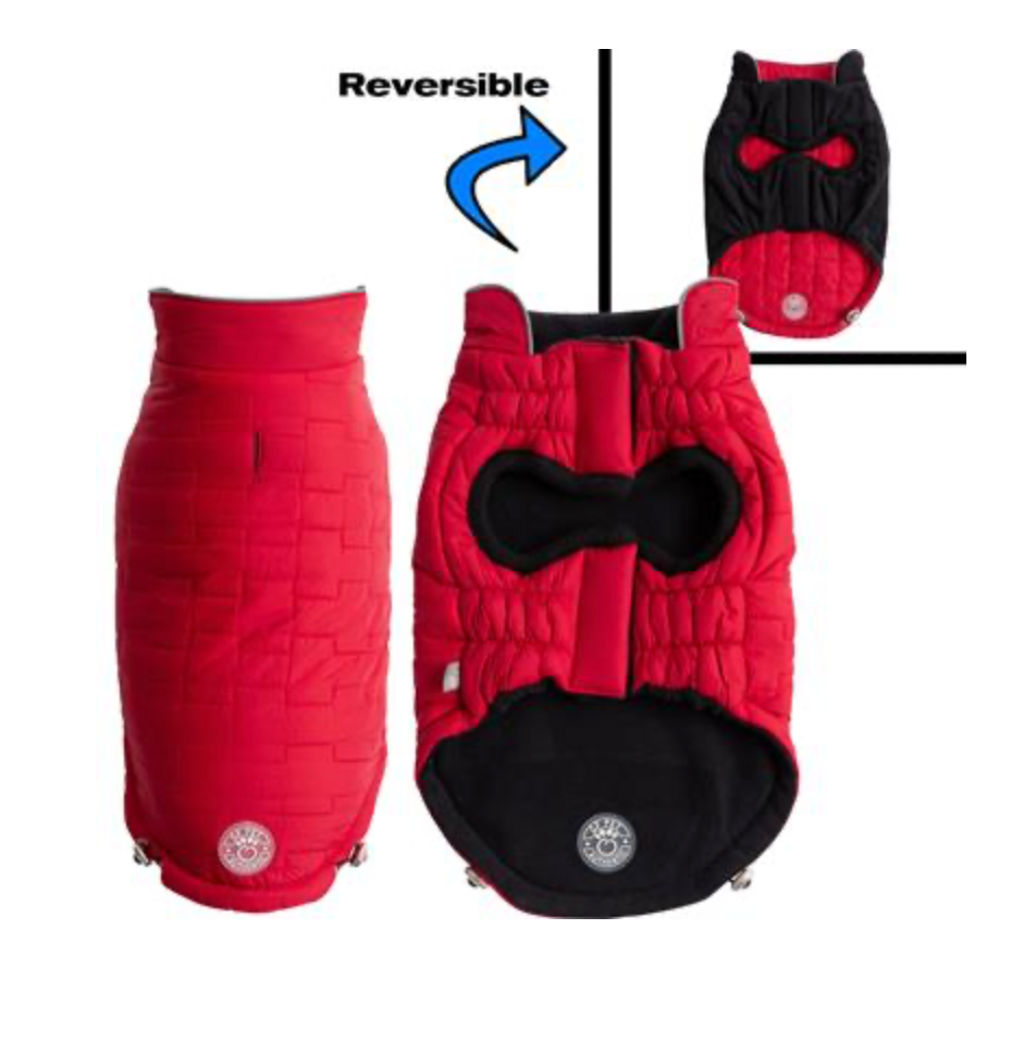 Reversible Chalet Dog Jacket.