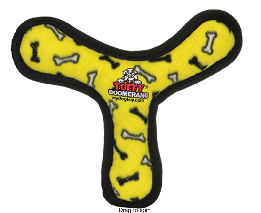 Ultimate Boomerang Dog Toy.