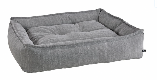 Sterling Lounge Pet Bed - Stone Grey