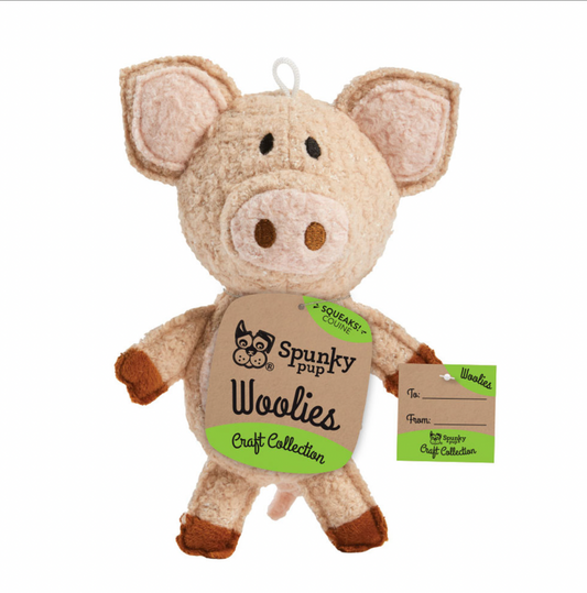 Mini Woolies Pig Plush Toy