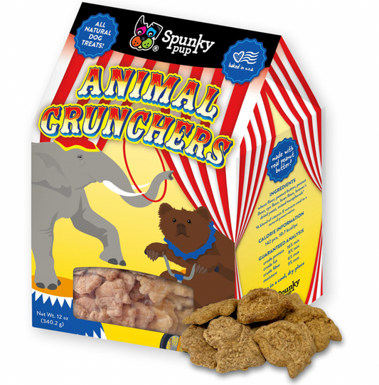 Animal Crunchers Dog Treats, 12 oz