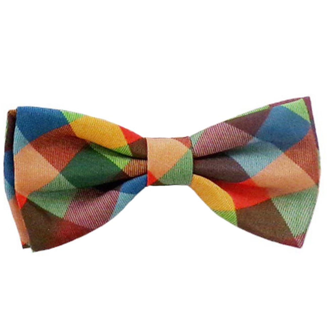 Fall Check Bow Tie.