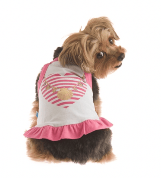 Shelly's Heart Dog dress.