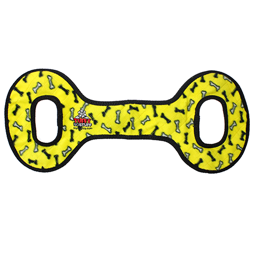 Tuffy® No Stuff: No Stuff Tug-O-War Yellow.