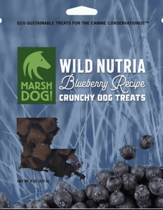 Wild Nutria Blueberry Recipe | Crunchy Dog Treats.