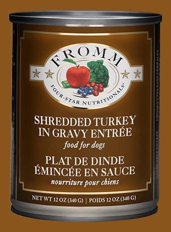 Fromm Dog Food - Shredded Turkey in Gravy Entrée.
