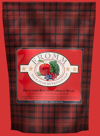 Fromm Dog Food - Highlander Beef, Oats, 'n Barley.