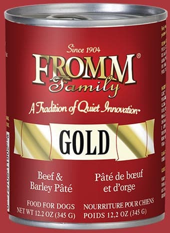 Fromm Pâté Dog Food - Beef & Barley.