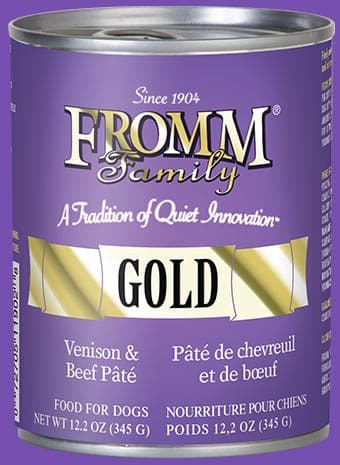 Fromm Pâté Dog Food - Venison & Beef.