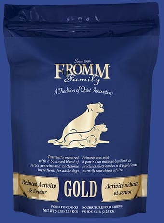 Fromm Dog Food - Reduced Gold Activity & Senior.