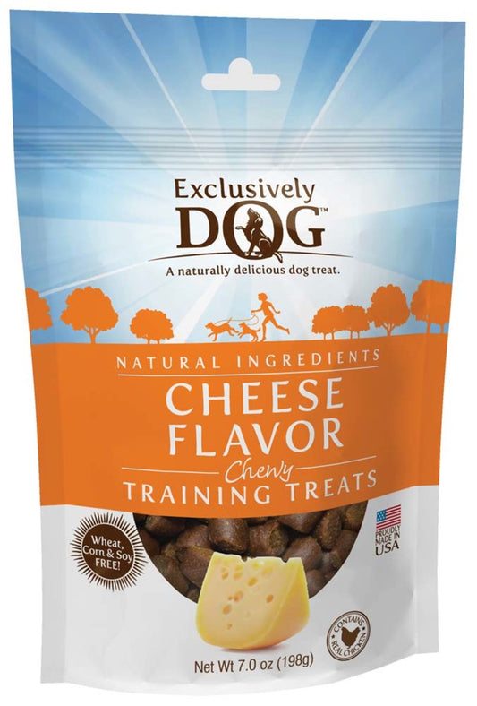Exclusively Pet Training Treats Cheese Flavor Cheese, 7 oz