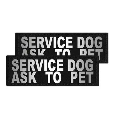Removable Reflective Patches (Set of 2).