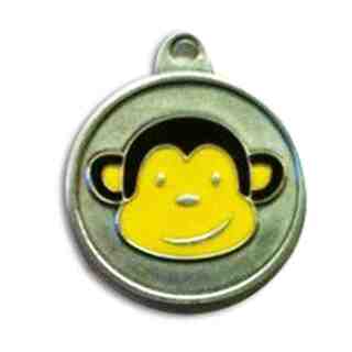 Monkey ID Tag.