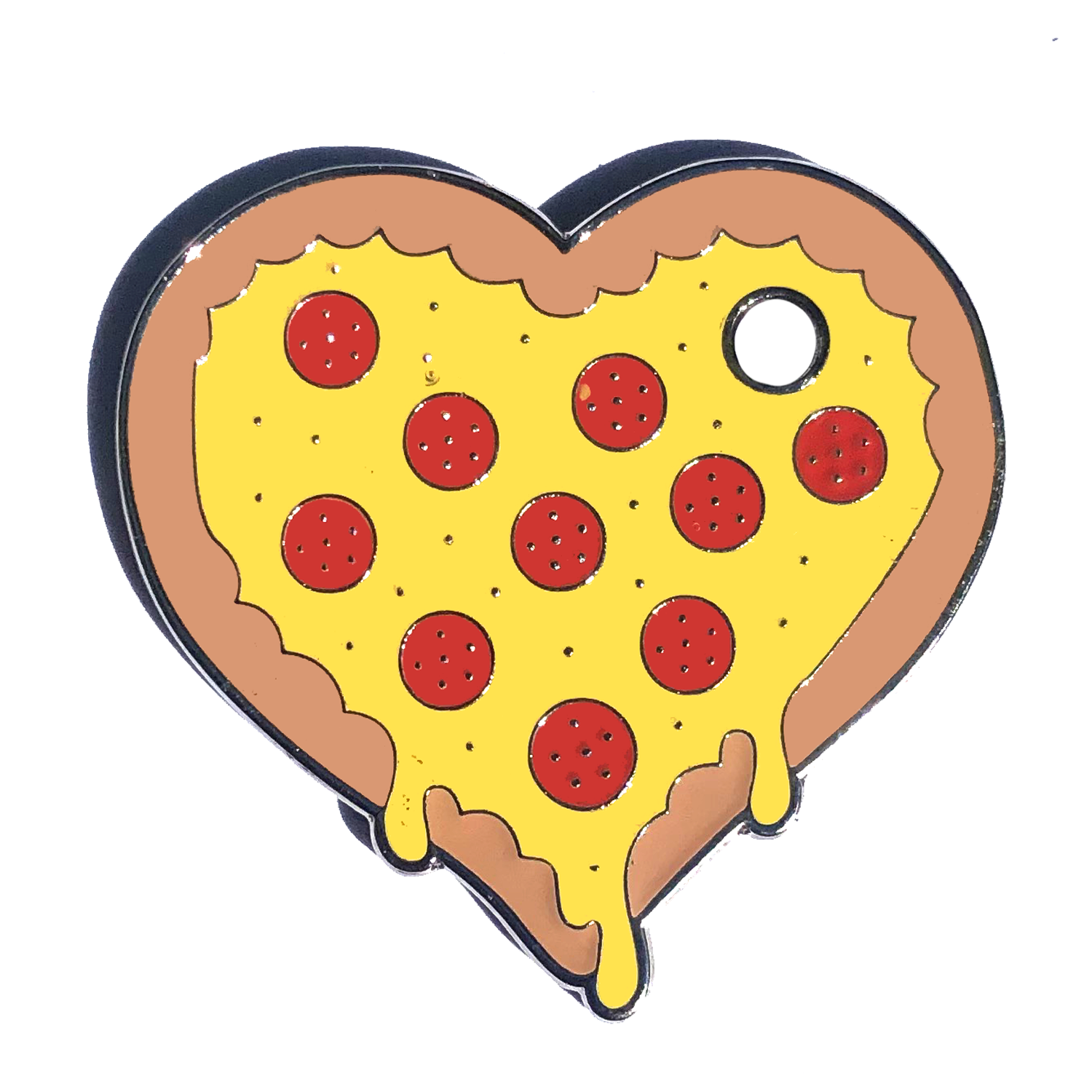 Pizza My Heart Tag.