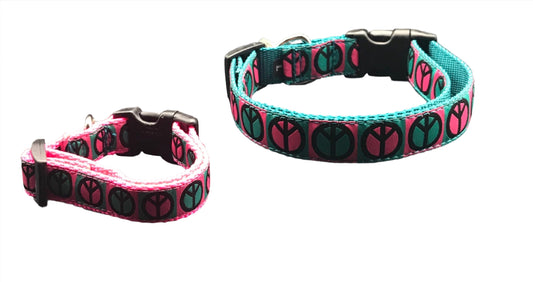 Peaceful Puppy Dog Collars or Leads.