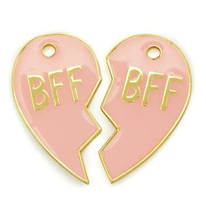 BFF's Tags Pink (set of 2).
