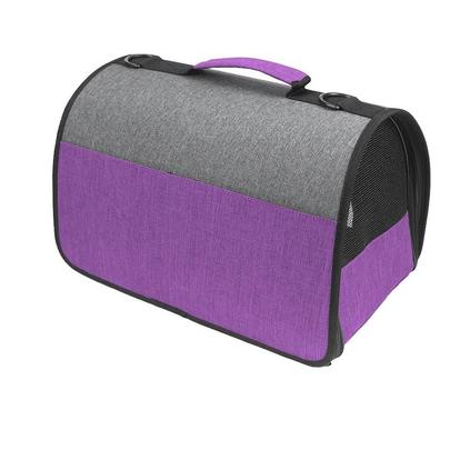 Dual Color Collapsible Pet Carrier.