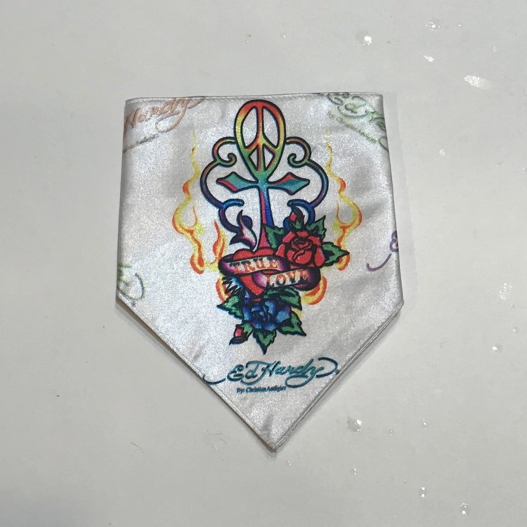 Ed Hardy Ribbon Ed Hardy Bandana – Petcetera NOLA