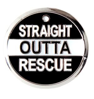 Straight Out of Rescue Tag.