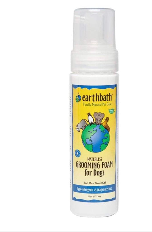 Earthbath Hypoallergenic Groom Foam for Dogs.