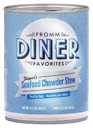 Fromm Diner Favorites - Skipper's Seafood Chowder Stew.