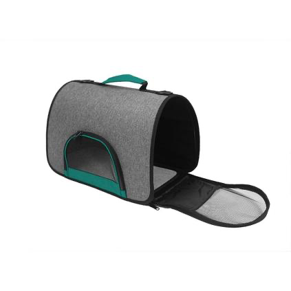 Dual Color Collapsible Pet Carrier.