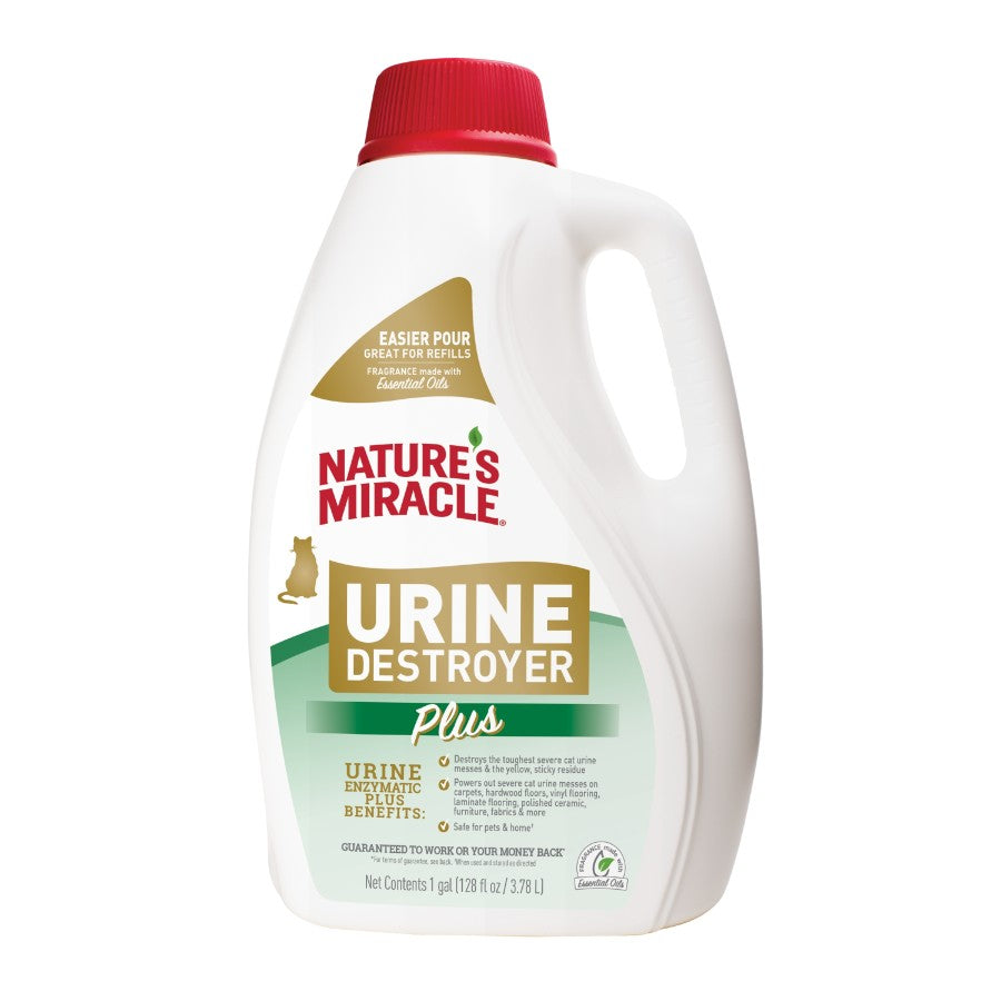 Nature's Miracle Cat Urine Destroyer Plus 128oz.