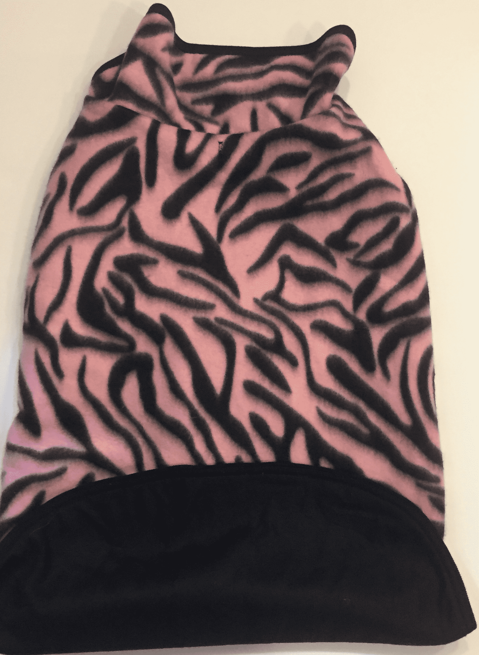 Zebra Print Coat.