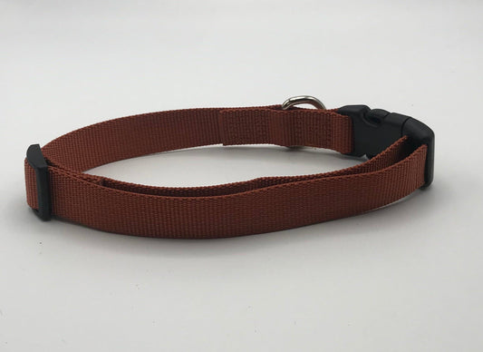 Basic Nylon Collar  Copper.