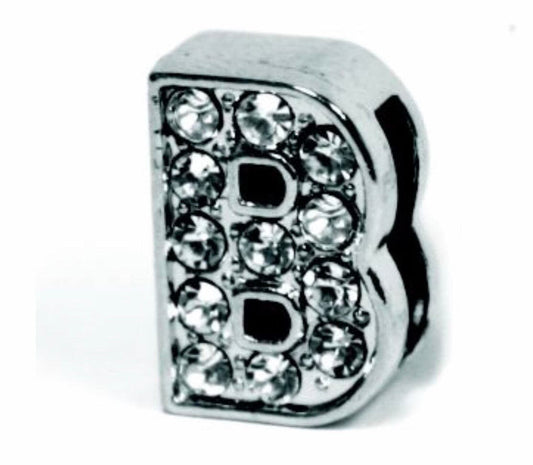 Slider Collar Rhinestone Letters.