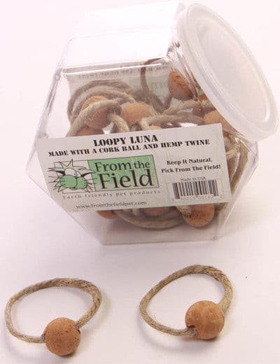 Loopy Luna Cork Ball Ring.