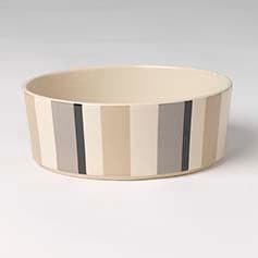 Metro Stripes Slow Feed Dog Bowl.