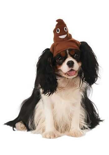 Poop Emoji Hat Pet Costume.