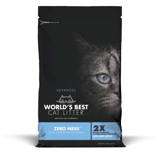 World's Best Cat Litter Advanced Zero Mess Cat Litter 12lb.